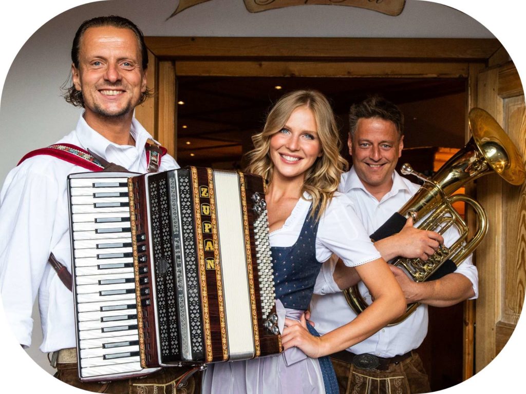 Die Band "Bergvagabunden" für Ihre Standparty in München. Stuttgart und Nürnberg (© bergvagabunden.com) Band für Standparty in München. Stuttgart und Nürnberg