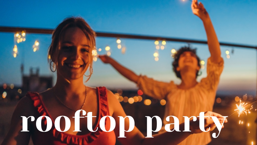 Rooftop party Berlin Munich