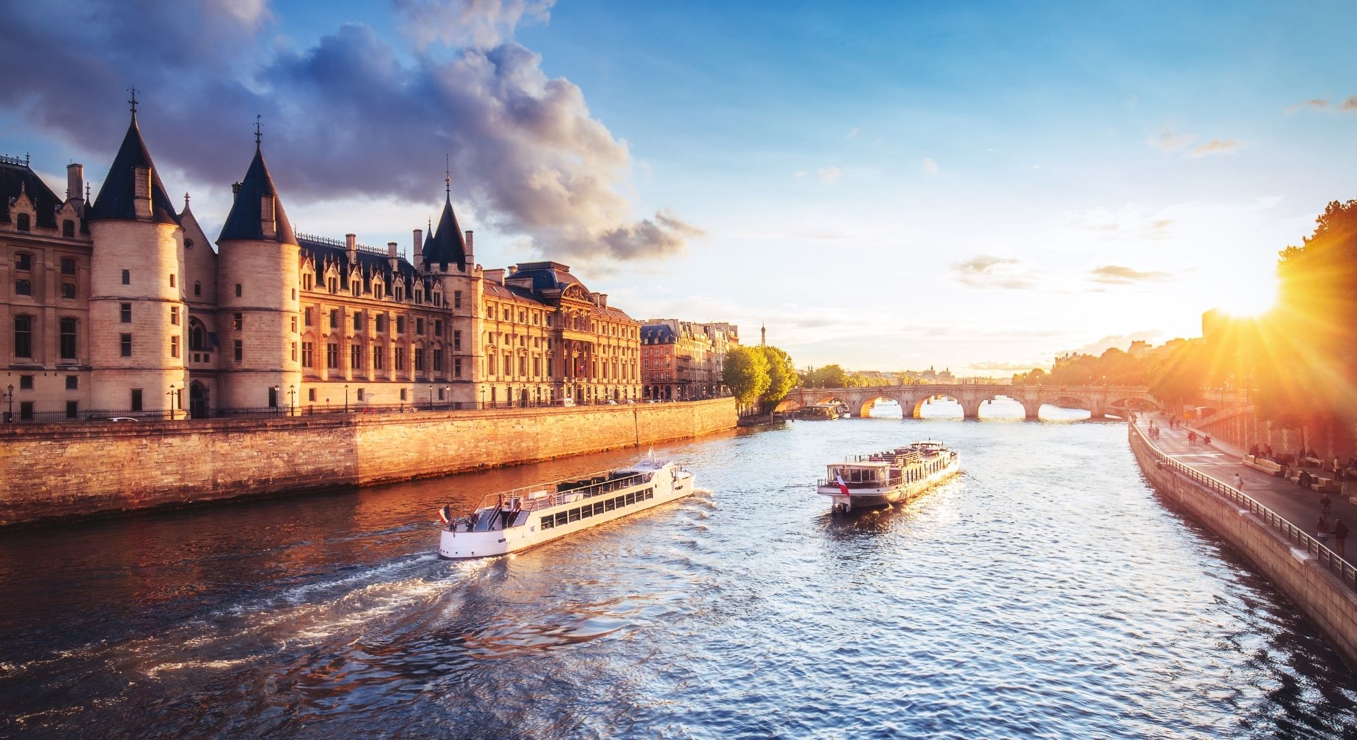 River cruise in Germany