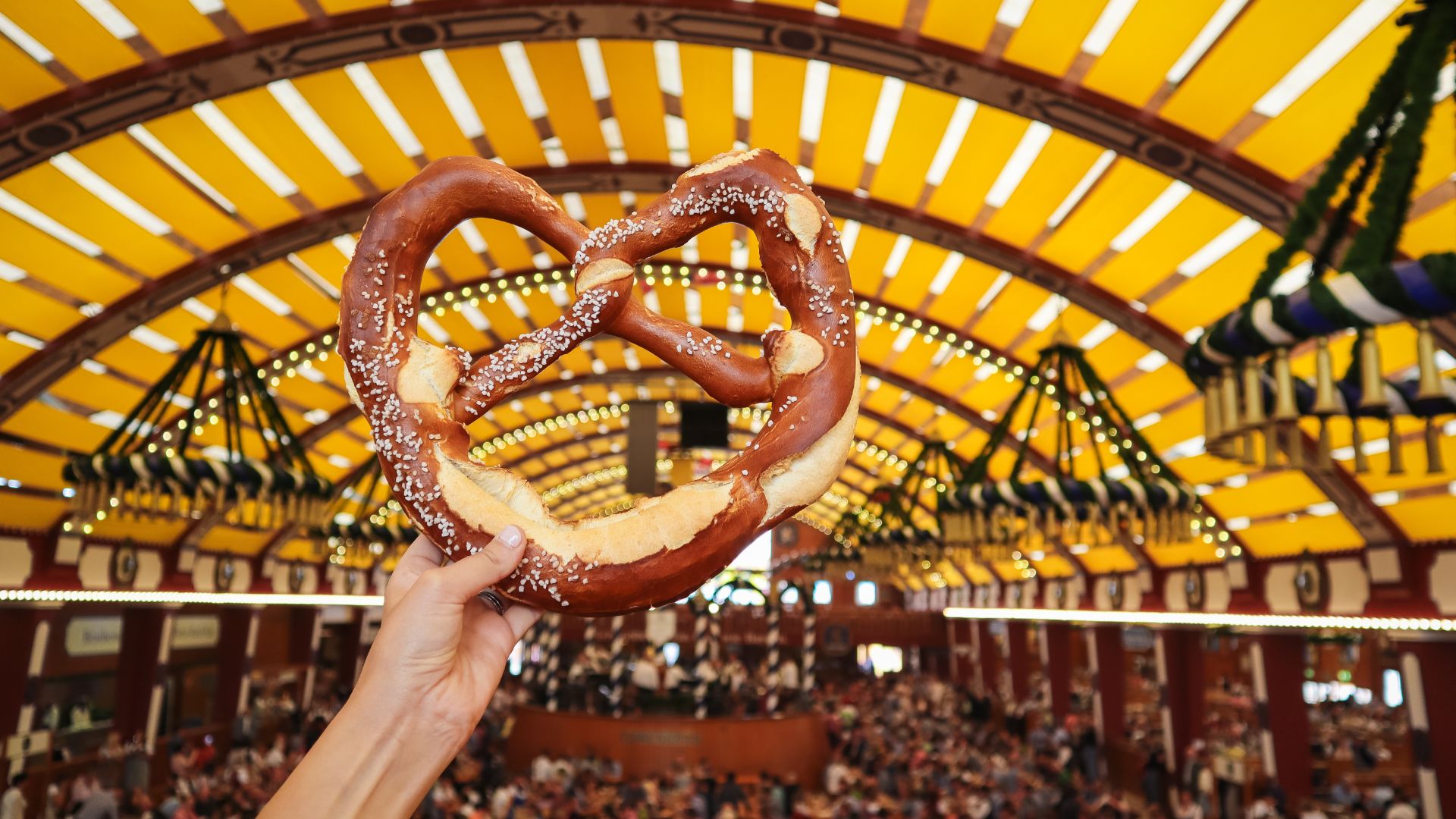 Oktoberfest pretzel